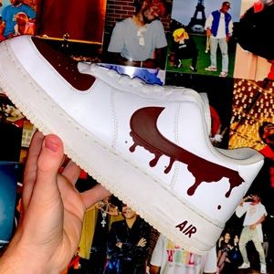 Custom Drip Air Force Ones